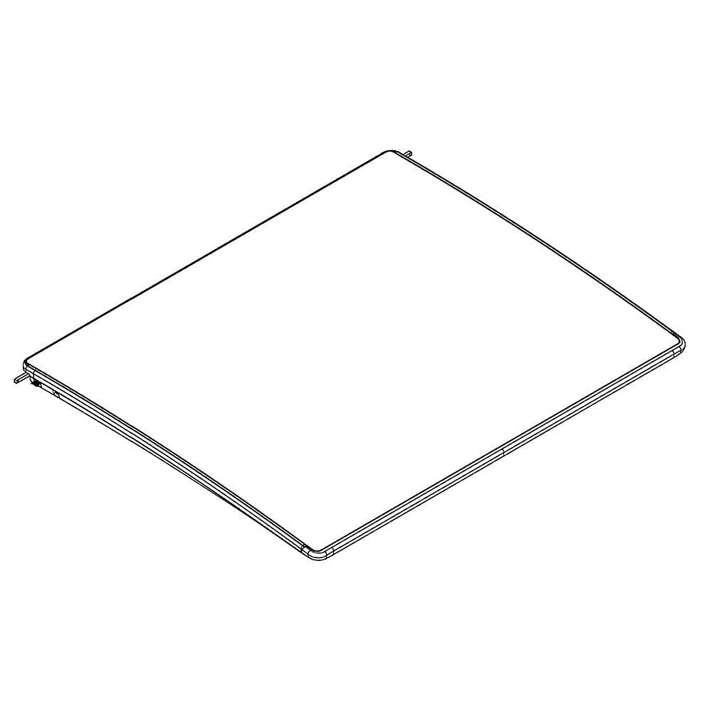 Part #w11101499, Whirlpool Washer Lid (Replaces W10670554, W10843969) / 26.44 x 5.44 x 23.57