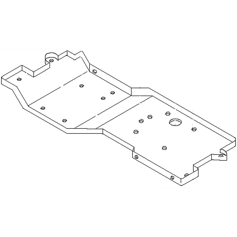 Whirlpool Part #w11107897, Base-Dryer-E | 26.75 x 10.00 x 3.00