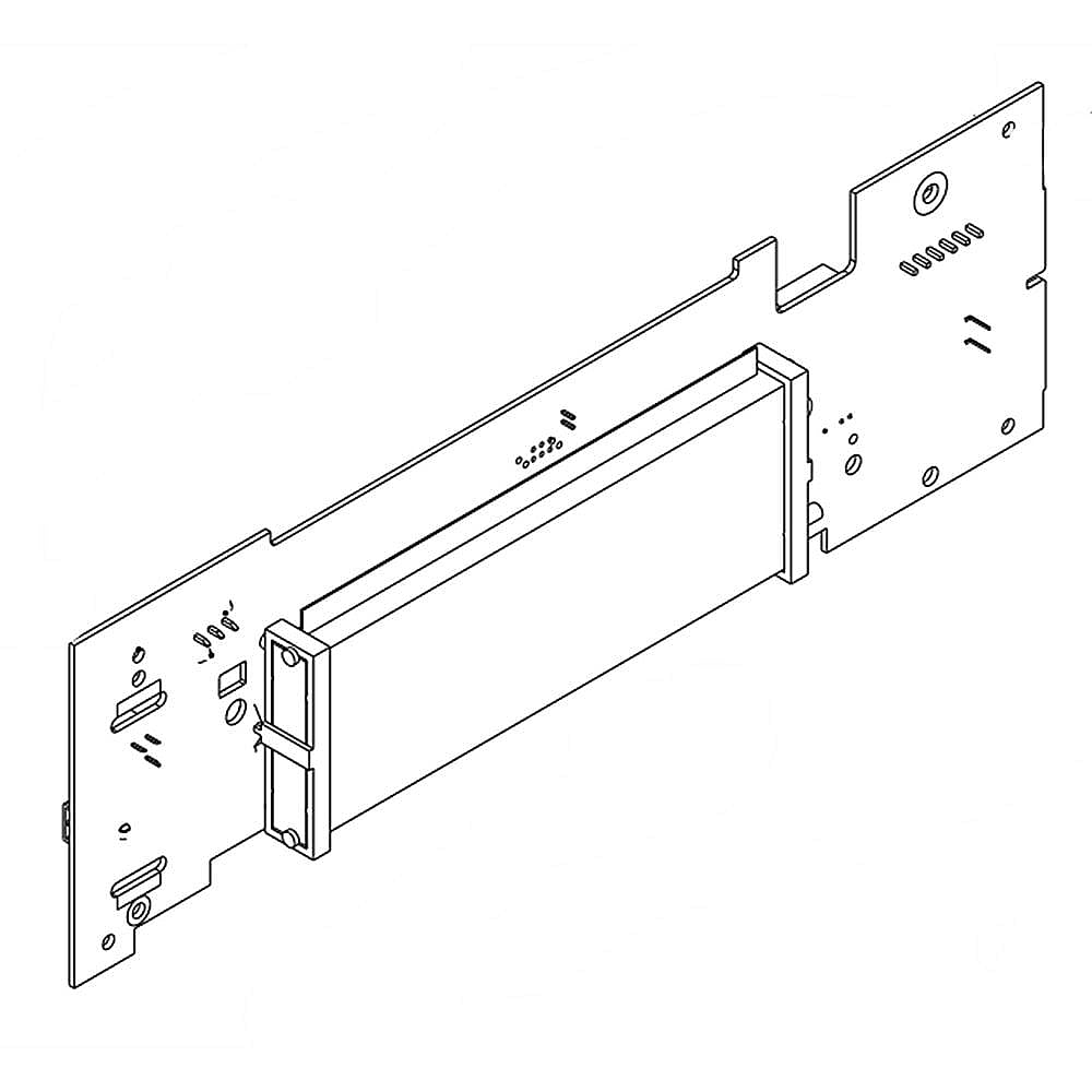 Part #w11113731, Commercial Washer User Interface / 17.25 x 6.50 x 3.75