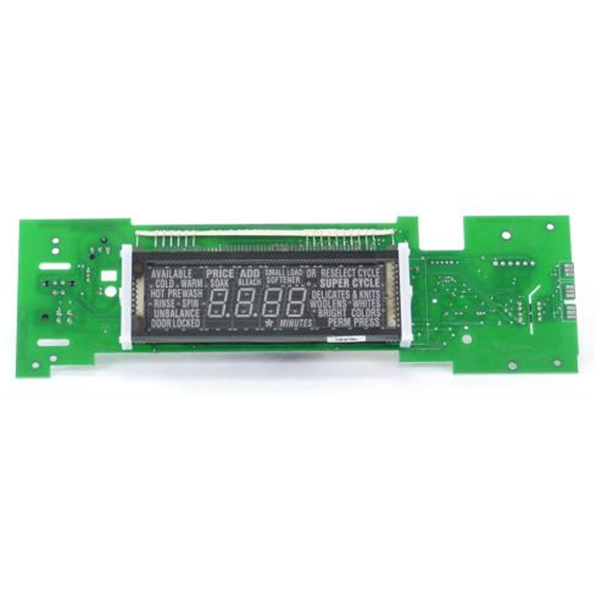 Part #w11113911, Commercial Washer User Interface | 17.38 x 6.50 x 4.75