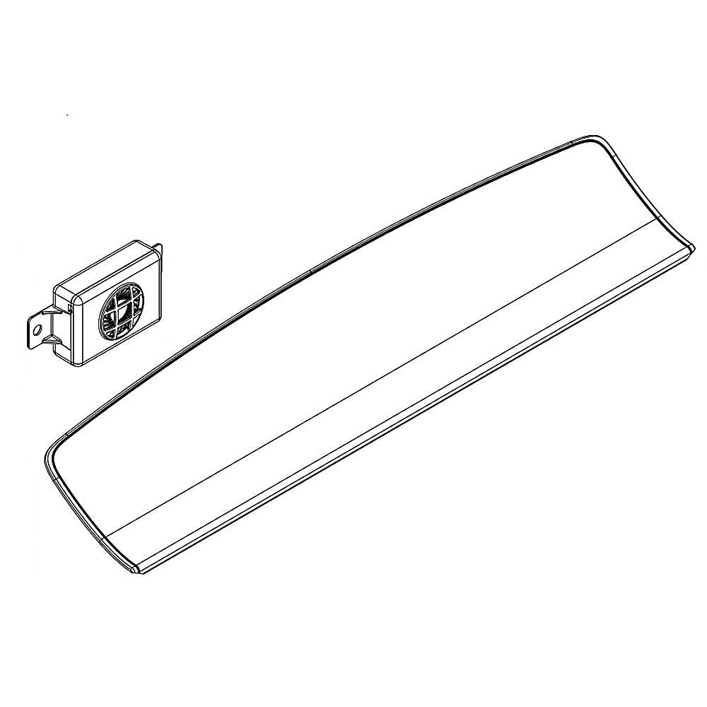 Part #w11115199, Washer User Interface Assembly (Replaces W10870767, W11025585) / 31.00 x 6.75 x 4.25