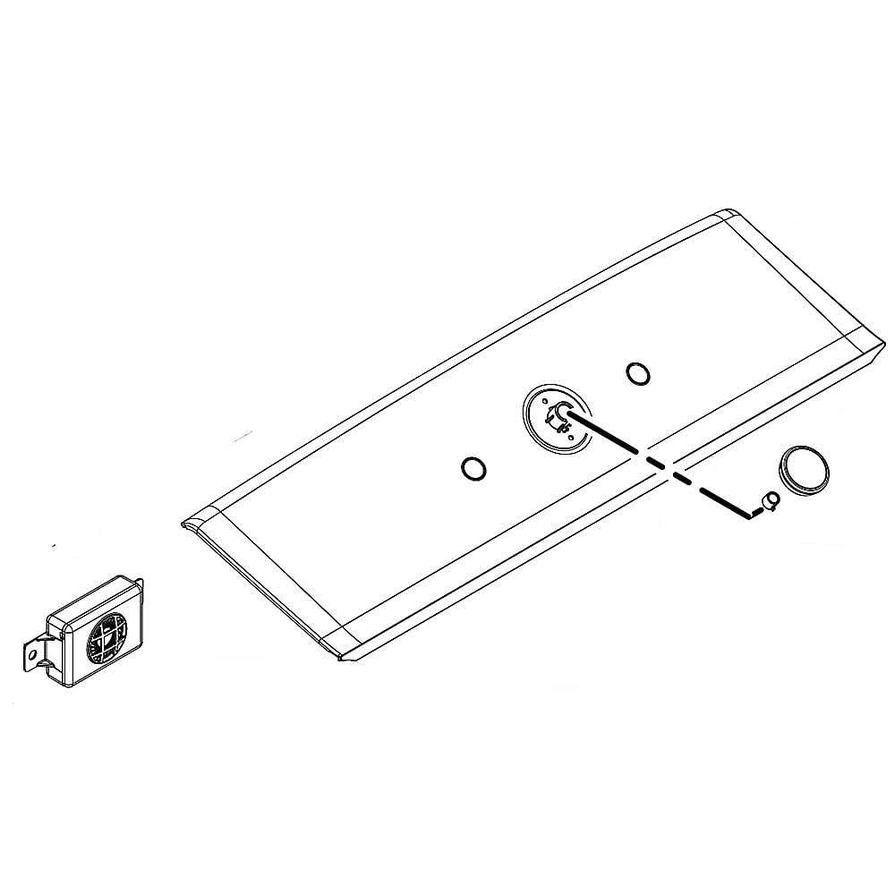 Part #w11115209, Washer User Interface Assembly (White) / 0.01 x 0.01 x 0.01