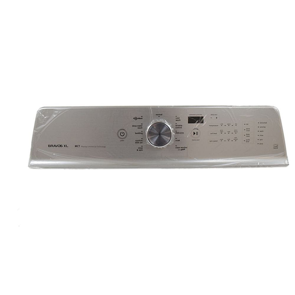 Part #w11115285, Whirlpool Washer User Interface Assembly (Gray) (Replaces W11035070) / 9.00 x 8.25 x 4.25