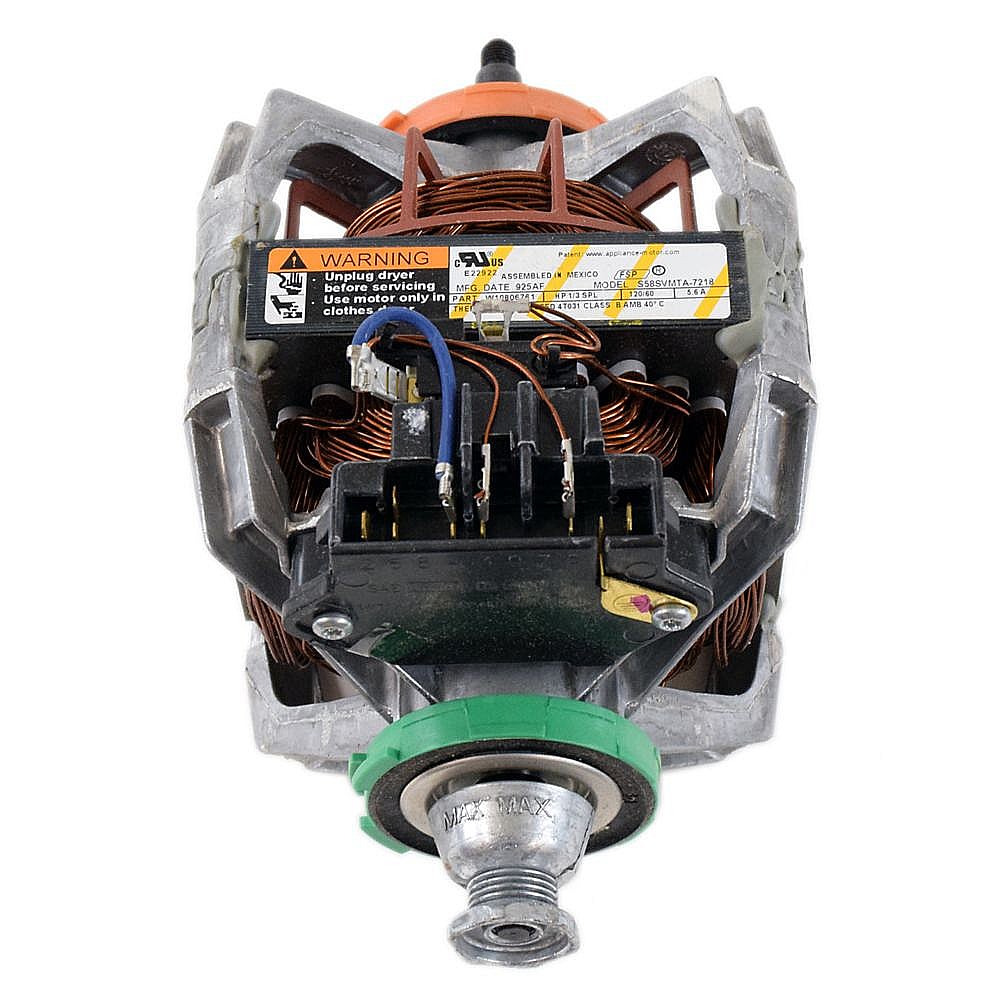 Part #w11126010, Dryer Drive Motor And Pulley (Replaces W10806761) / 18.50 x 7.00 x 7.25