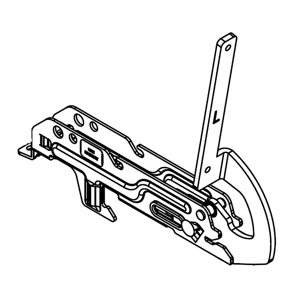 Part #w11551369, Washer Lid Hinge, Left / 10.50 x 7.50 x 3.25