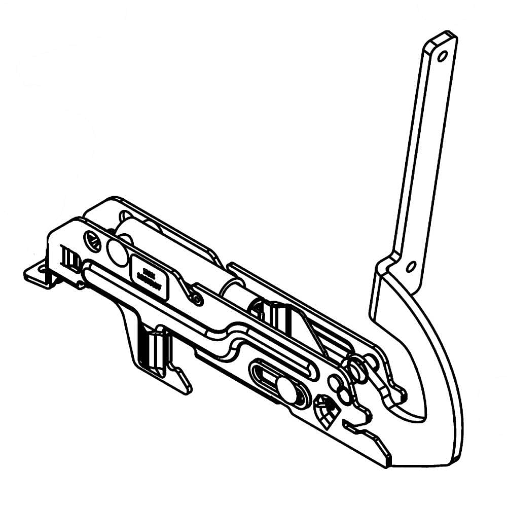 Part #w11551376, Washer Lid Hinge, Right (Replaces W11128306) / 10.50 x 7.50 x 3.25