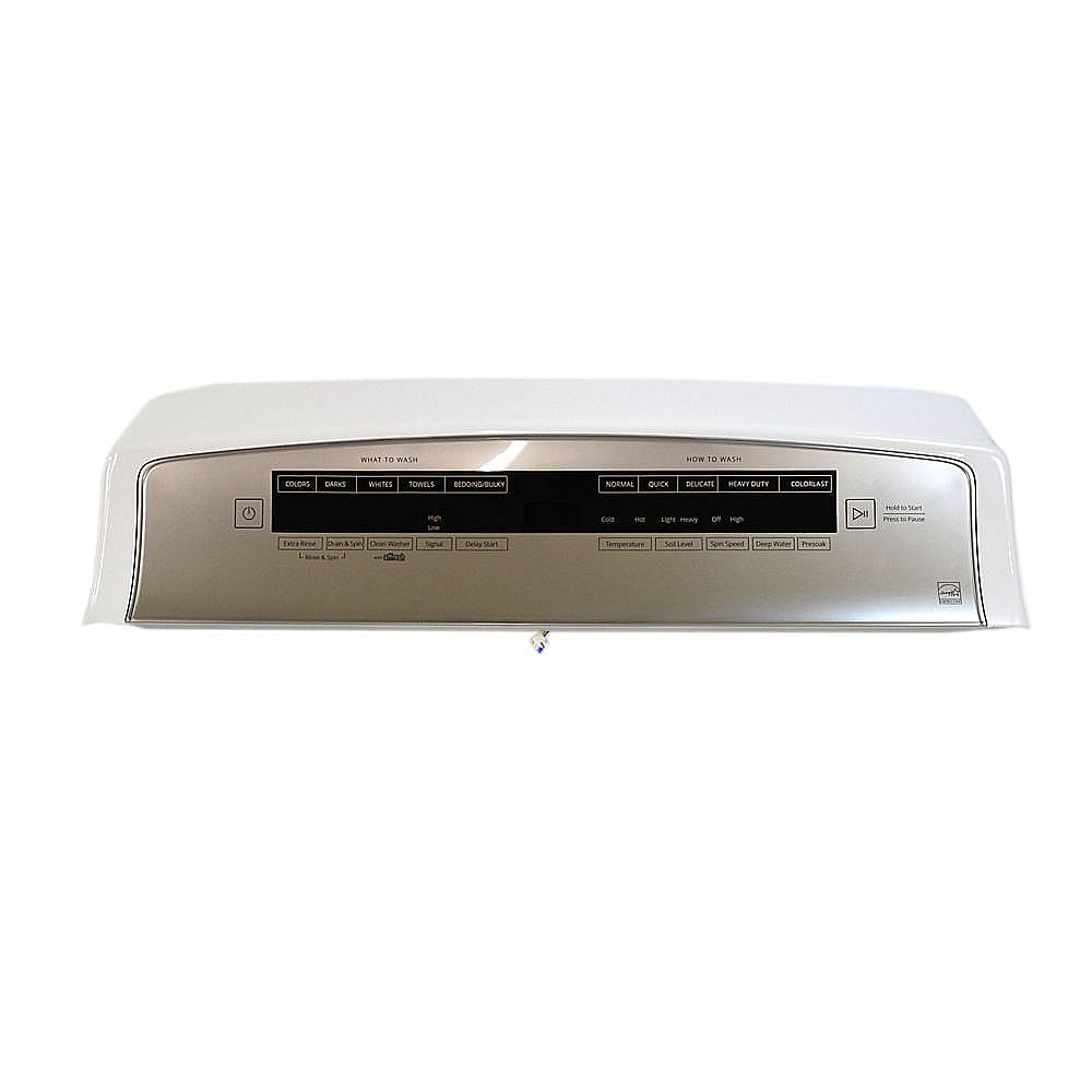 Part #w11130237, Washer Control Panel Assembly (White) (Replaces W11038858) / 31.50 x 8.50 x 7.50