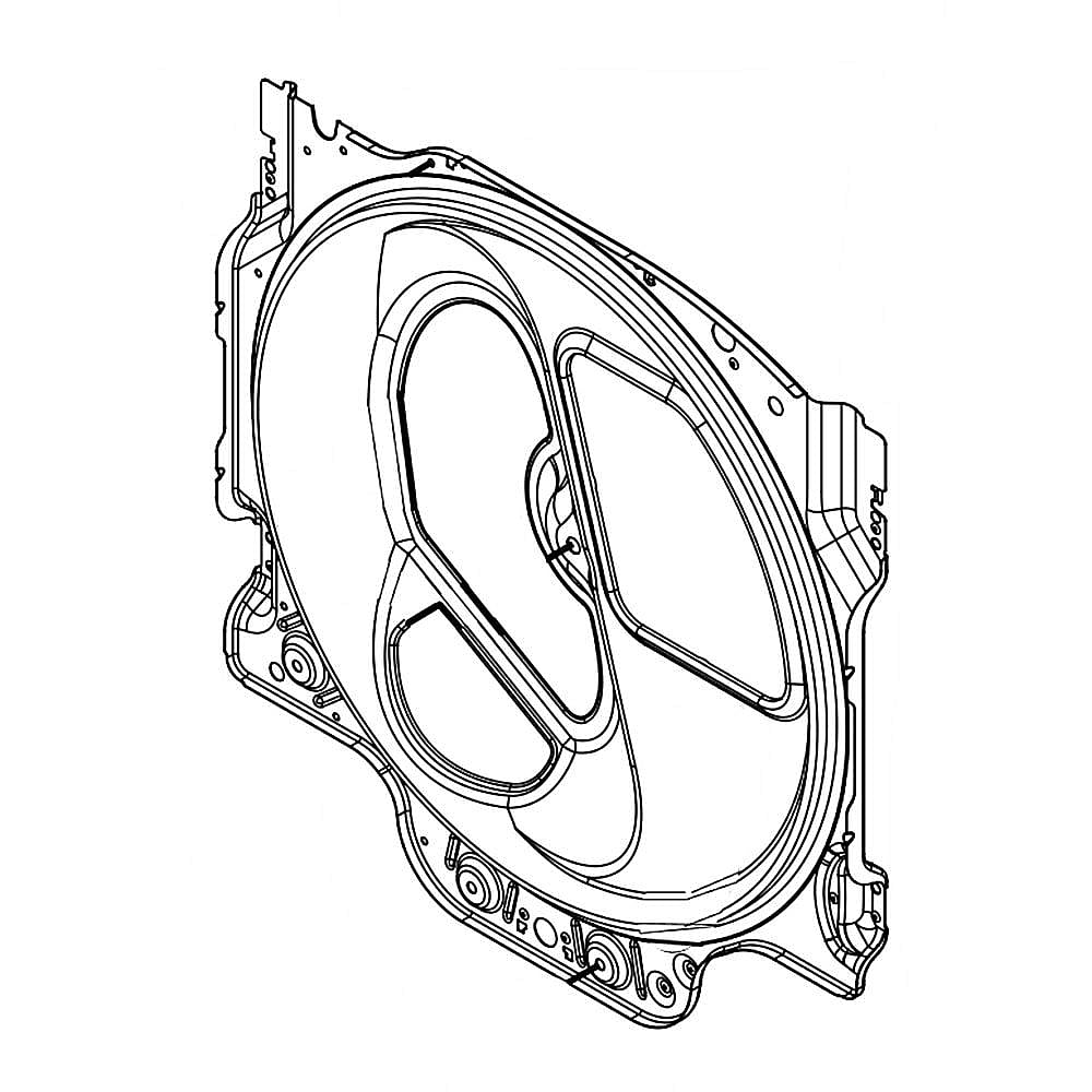 Part #w11135006, Dryer Bulkhead / 36.25 x 31.50 x 5.75
