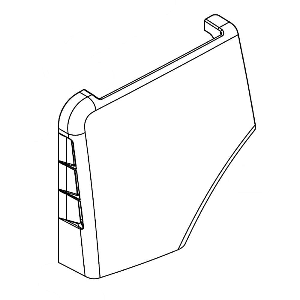 Whirlpool Part #w11167035, Handle-Dispe | 8.25 x 7.25 x 2.75