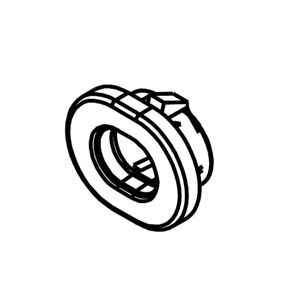 Part #w11168238, Washer Lid Hinge Bearing (Replaces W10708964) / 0.38 x 0.38 x 0.15