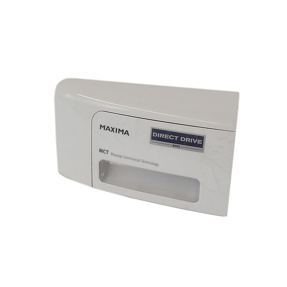 Part #w11174397, Washer Dispenser Drawer Handle (White) / 8.88 x 2.75 x 4.62