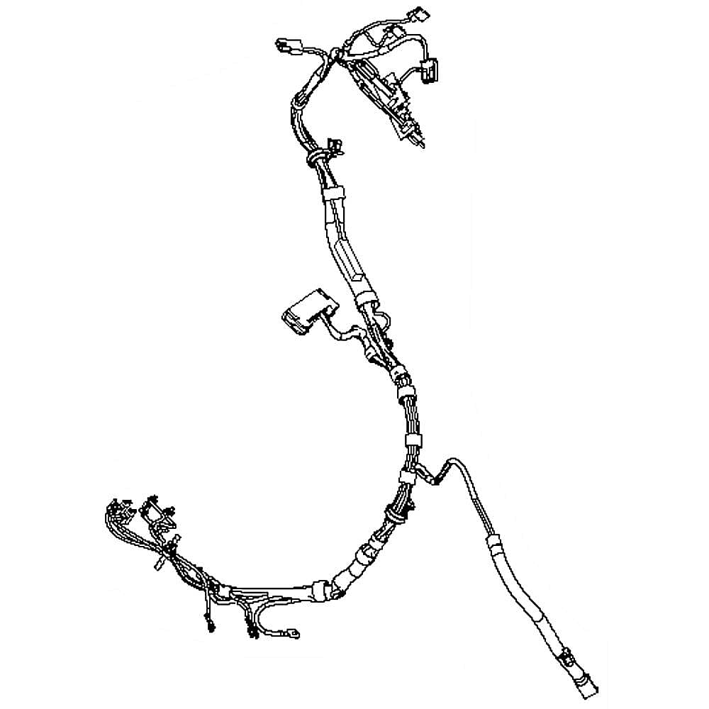 Kenmore Part #w11174407, Harness-Hefe | 18.00 x 4.00 x 1.00