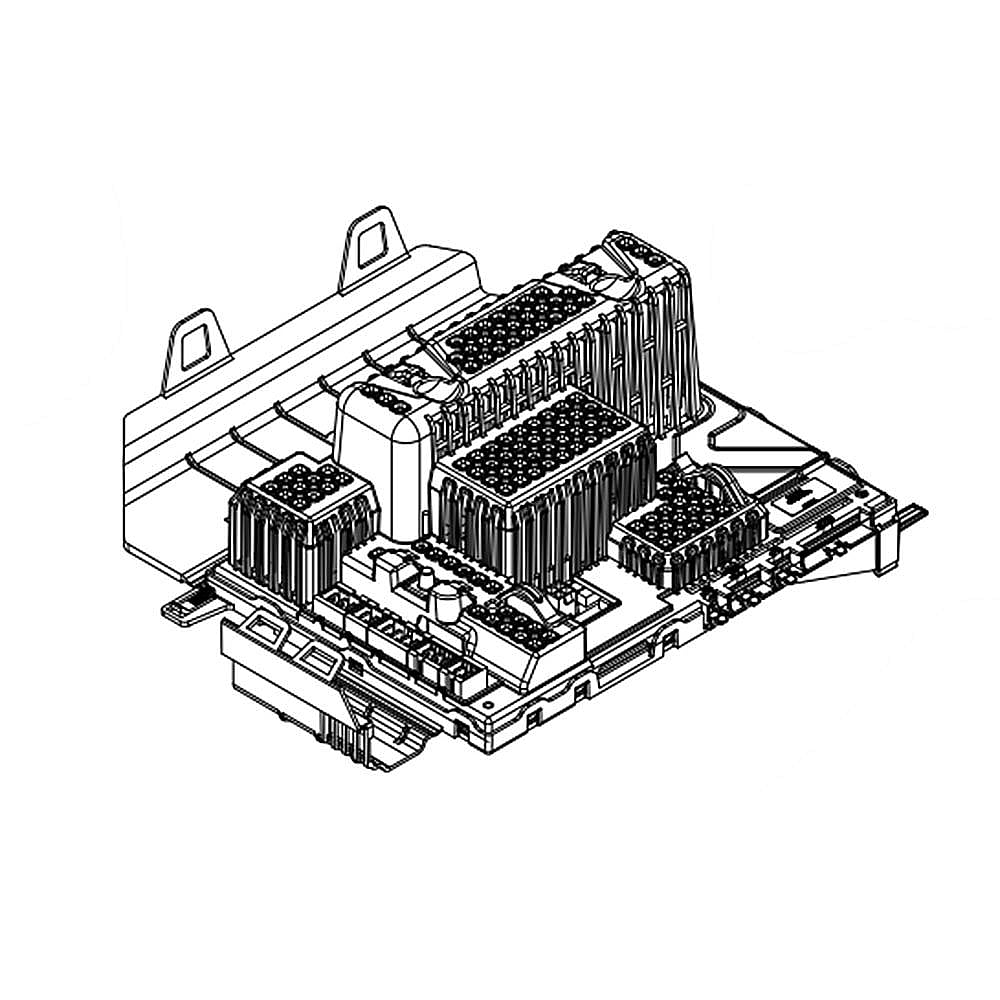 Photo of Whirlpool Part #w11201273, Washer Electronic Control Board | 9.75 x 9.50 x 5.50 from Repair Parts Direct