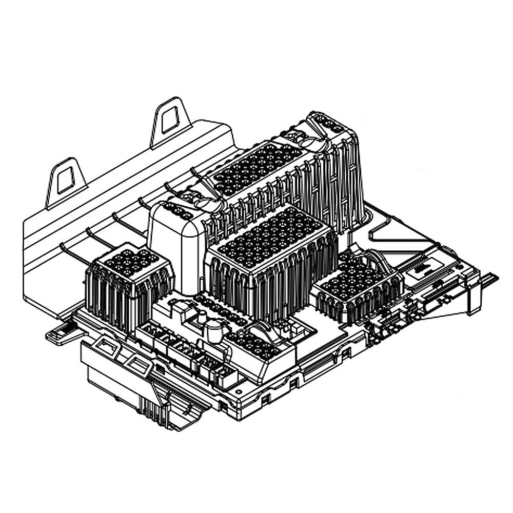 Photo of Part #w11201274, Washer Electronic Control Board | 13.00 x 9.75 x 9.50 from Repair Parts Direct