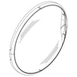 Washer Door Outer Panel Assembly for Whirlpool WFW85HEFW1 - Part W11221959