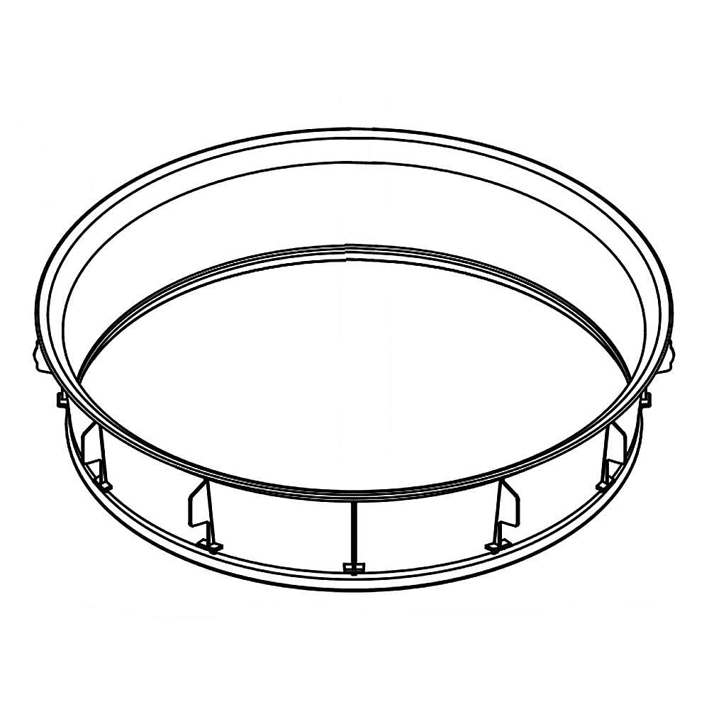 Part #w11222084, Washer Tub Ring | 19.12 x 18.87 x 5.75