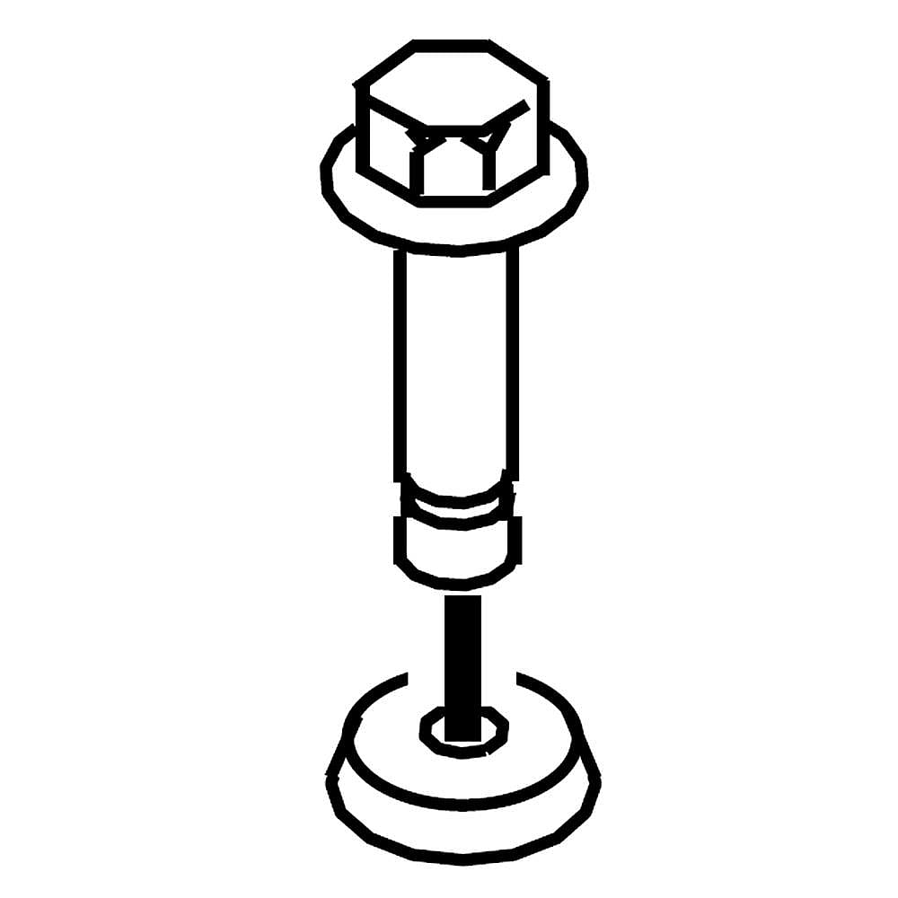 Photo of Part #w11223765, Screw | 2.00 x 1.50 x 1.25 from Repair Parts Direct