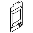 Dryer Drum Light Lens for Kenmore 11062342510 - Part W11226088