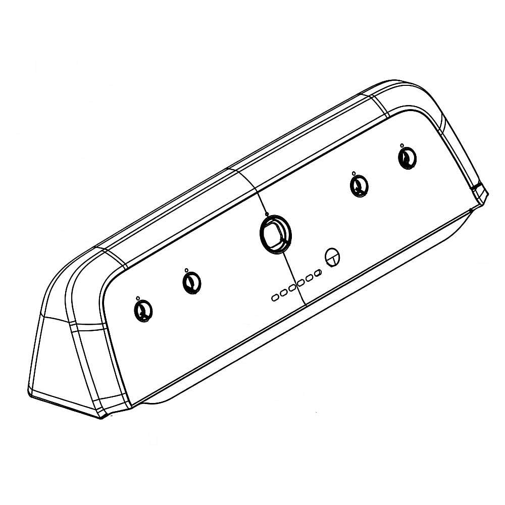 Part #w11230941, Washer Control Panel | 7.21 x 8.75 x 31.50
