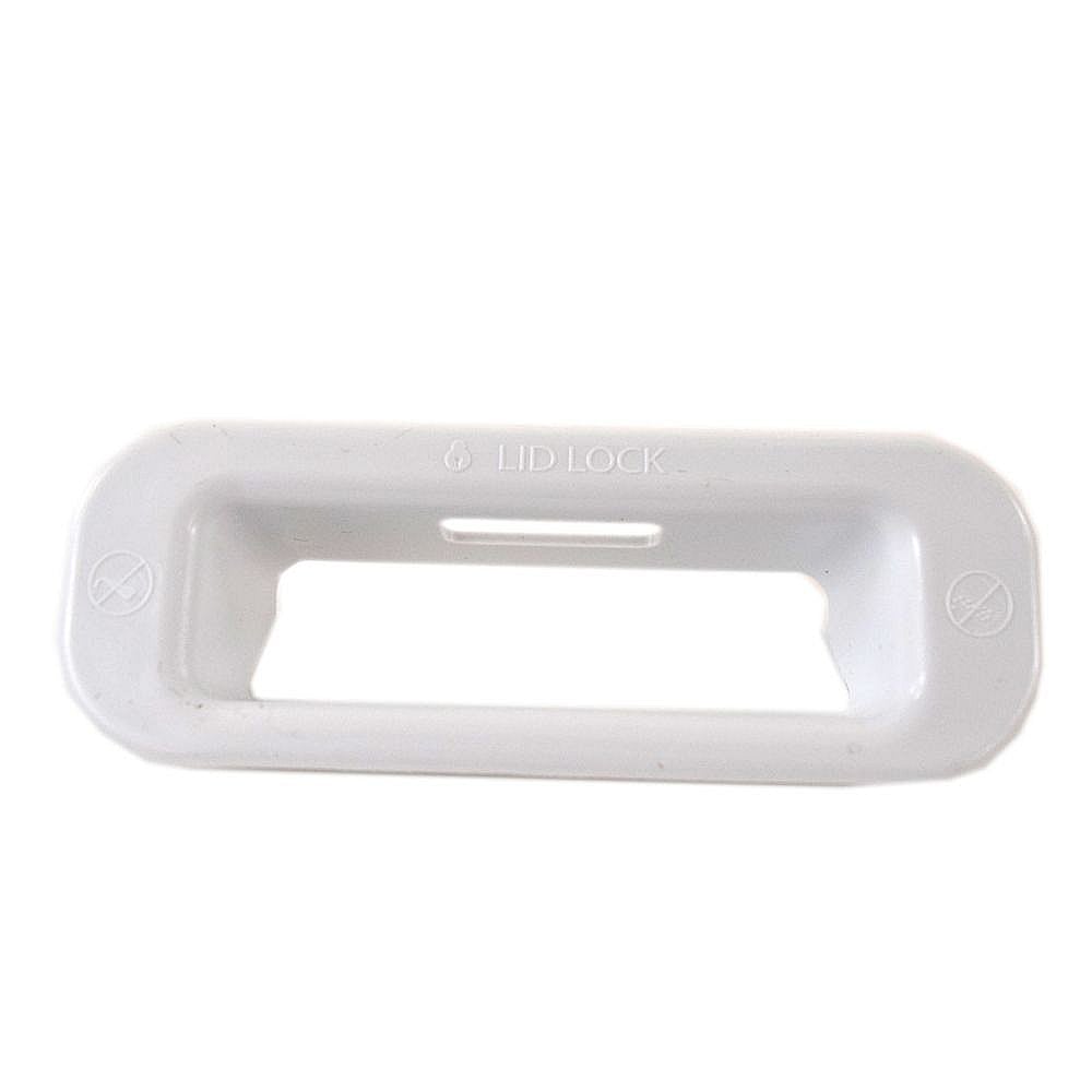 Part #w11237157, Washer Lid Lock Bezel (Replaces W10854524, W11187057) / 4.00 x 1.50 x 1.75