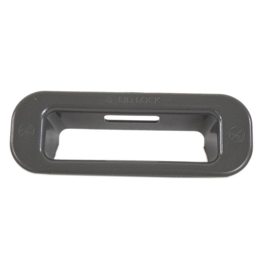 Washer Lid Lock Bezel (Chrome Shadow)