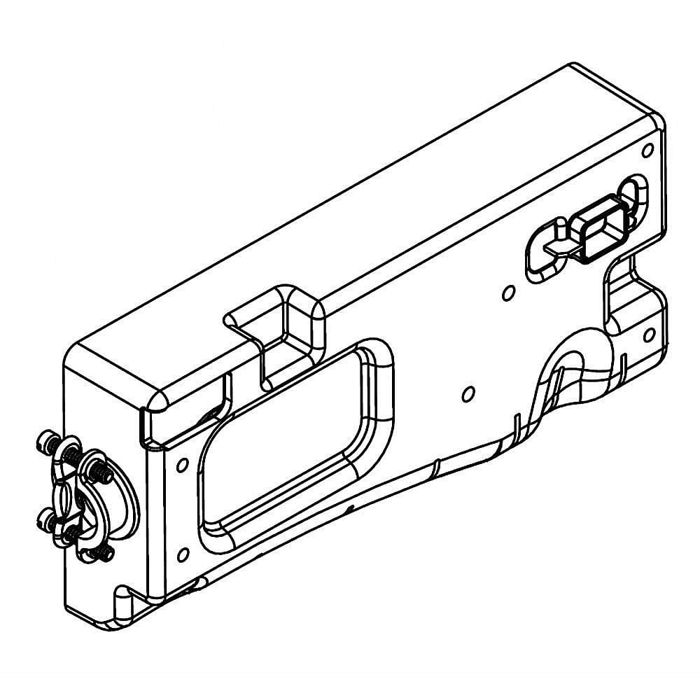 Photo of Whirlpool Part #w11243677, Housing | 9.25 x 4.25 x 1.63 from Repair Parts Direct
