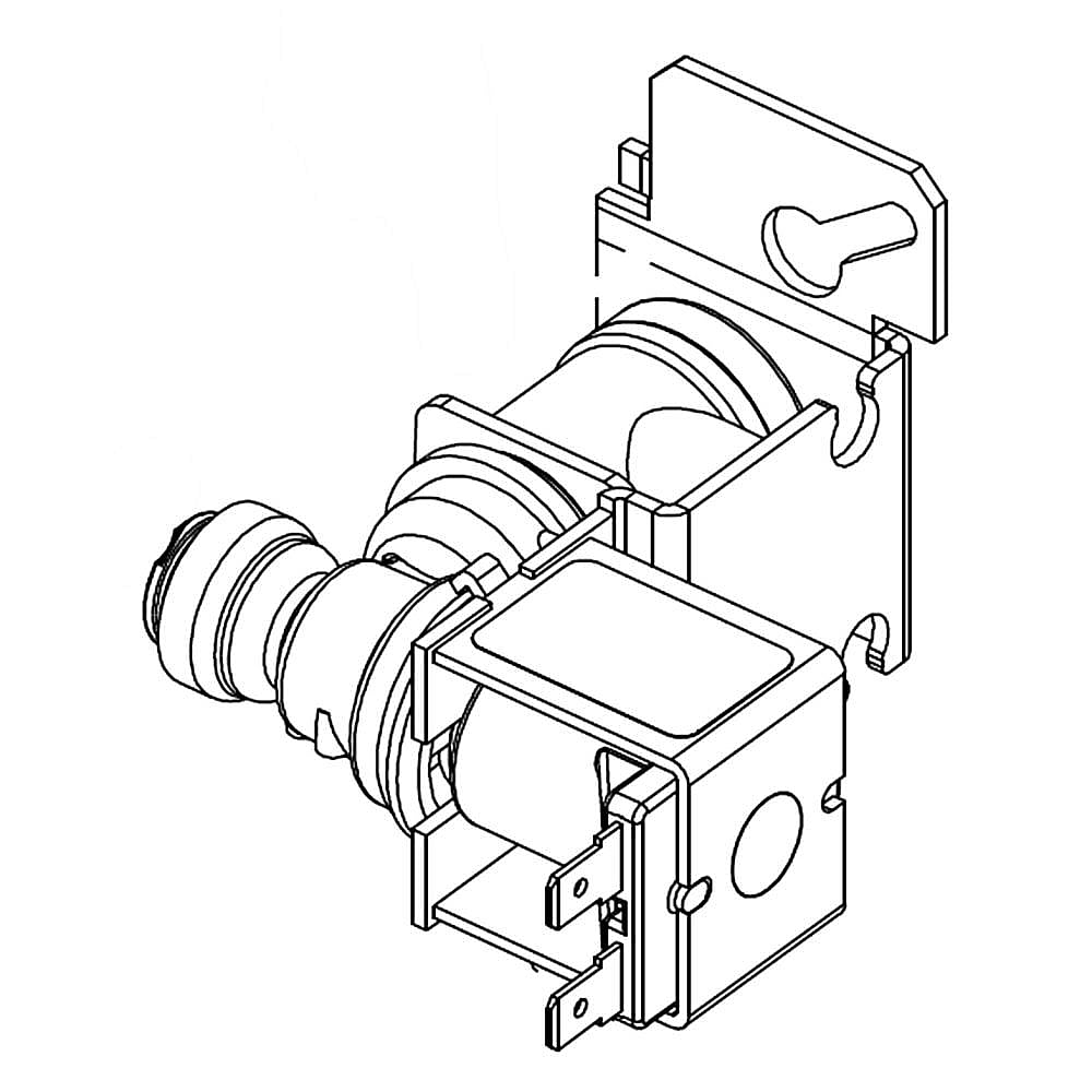 Part #w11245113, Dryer Water Inlet Valve / 10.38 x 7.50 x 3.25