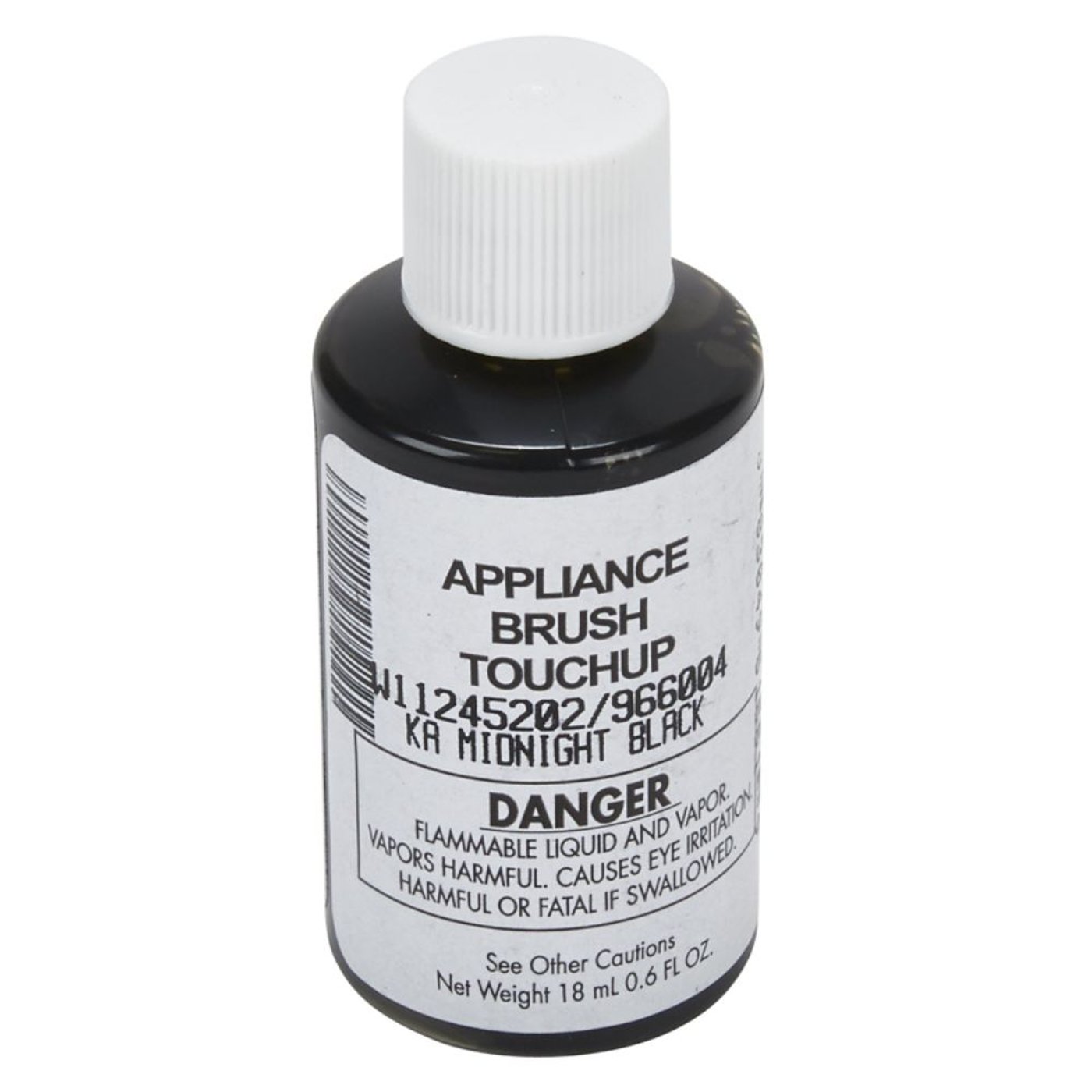 Appliance Touch-Up Paint, 0.6-oz (Midnight Black) W11245202 parts ...