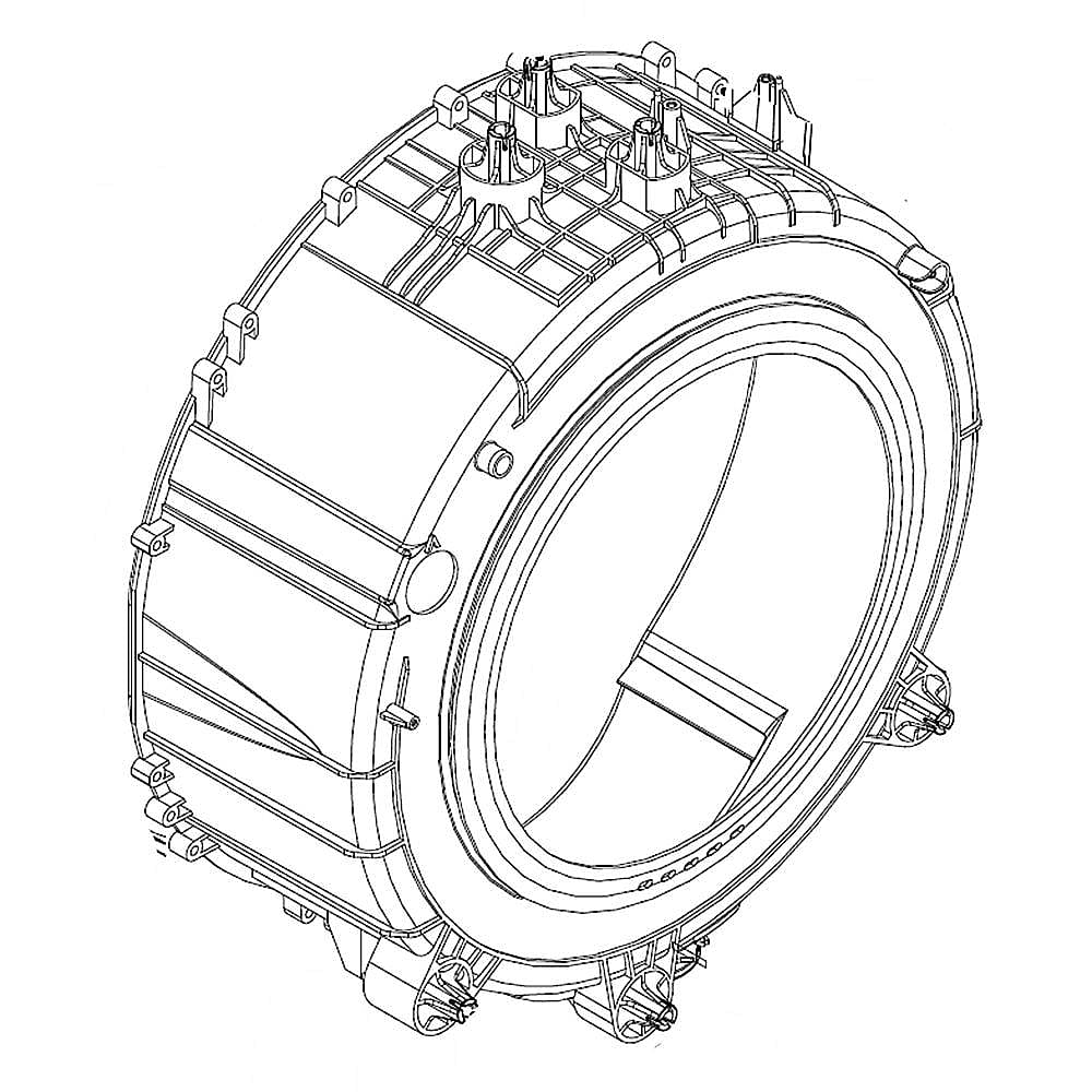 Part #w11256702, Outer Tub / 24.00 x 24.00 x 12.50