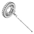 Stator for Whirlpool WFC8090GX0 - Part W11260794