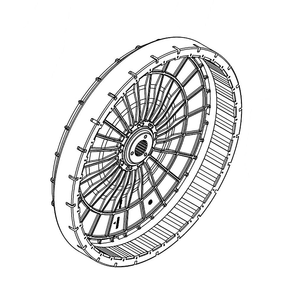 Part #w11261916, Rotor / 14.00 x 14.00 x 5.50