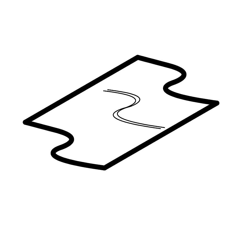 Part #w11269103, Shield | 4.38 x 3.13 x 0.13