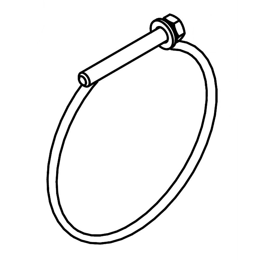 Photo of Part #w11269207, Clamp | 4.50 x 4.25 x 0.25 from Repair Parts Direct