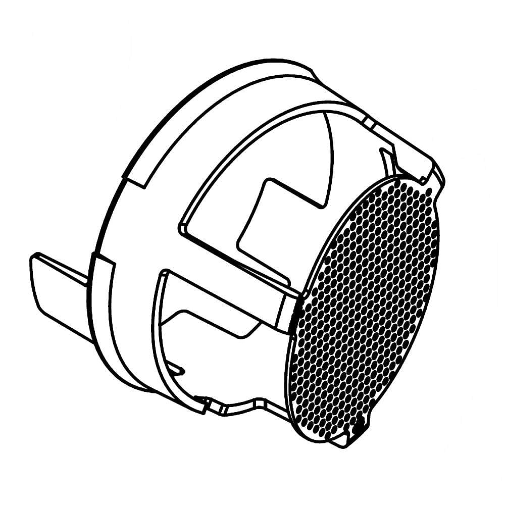 Photo of Part #w11269307, Filter | 11.25 x 7.75 x 8.00 from Repair Parts Direct