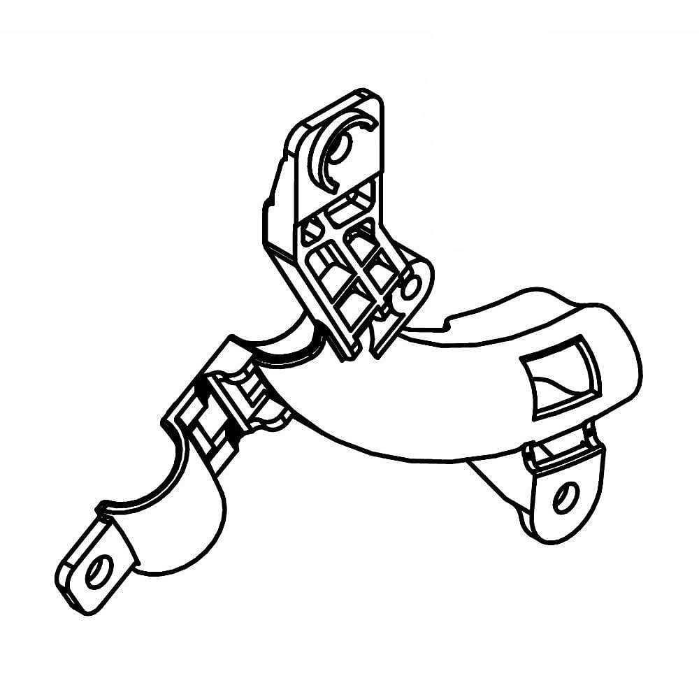 Photo of Part #w11269311, Bracket | 4.50 x 3.75 x 1.00 from Repair Parts Direct
