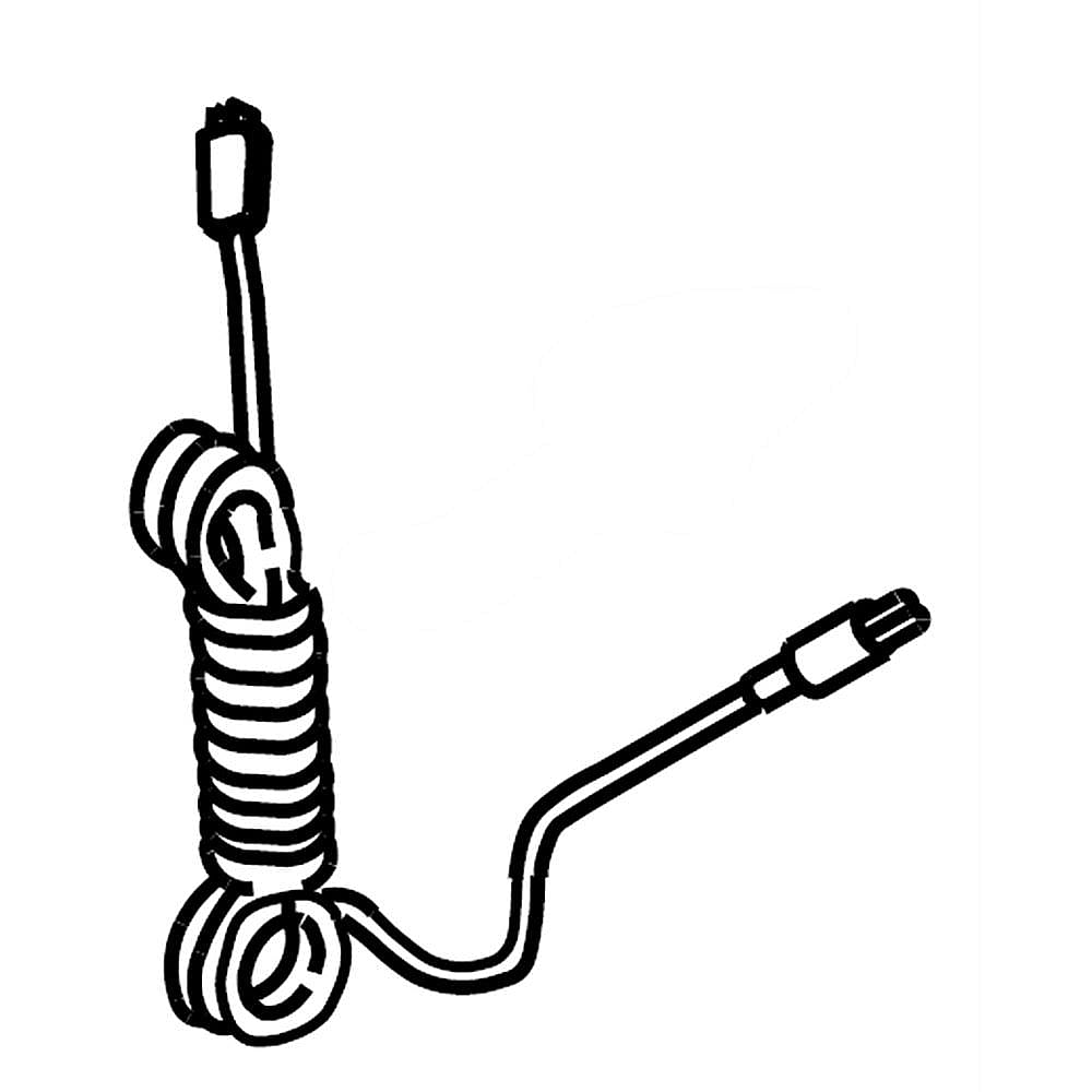 Part #w11628810, Dryer Power Cord (Replaces W11308561) / 16.75 x 9.75 x 1.50