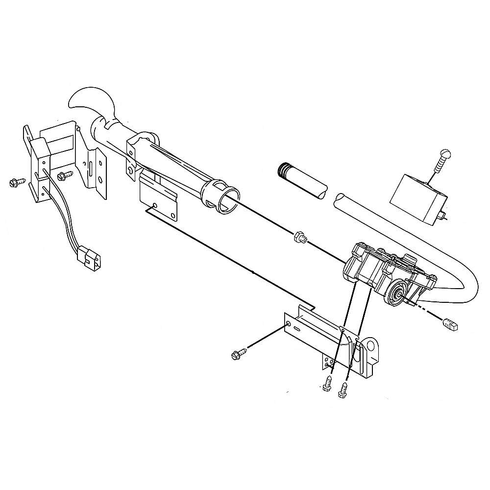 Part #w11309727, Burner-Gas / 24.25 x 7.62 x 4.87