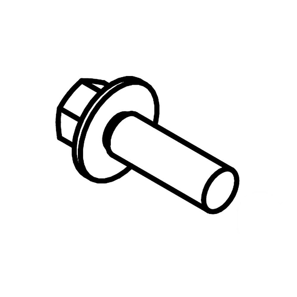 Photo of Part #w11314661, Screw | 1.00 x 0.50 x 0.50 from Repair Parts Direct