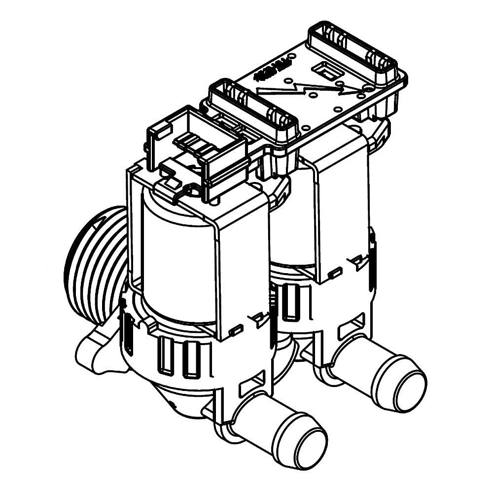 Washer Dual Water Inlet Valve (replaces W11036930)