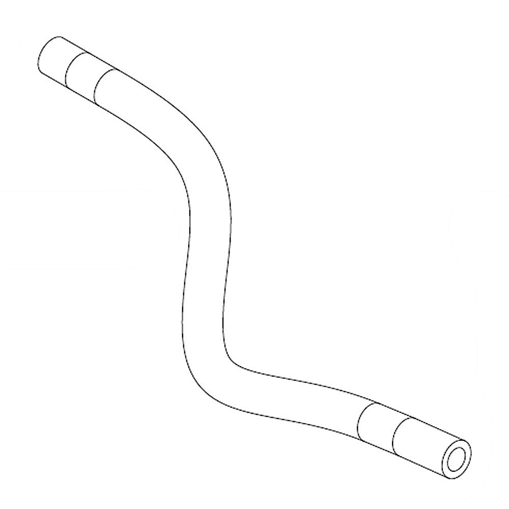 Photo of Part #w11316257, Hose | 17.00 x 0.50 x 0.50 from Repair Parts Direct