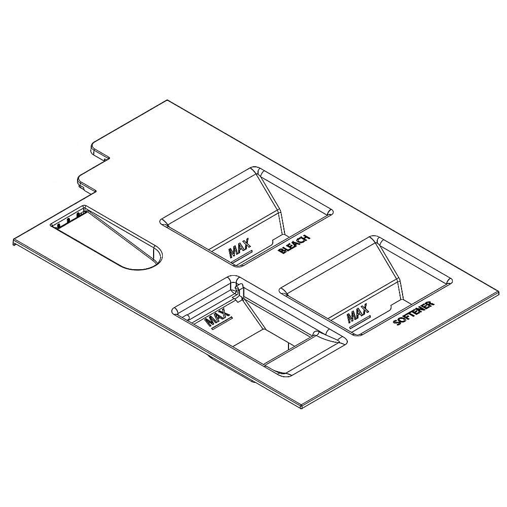 Part #w11316373, Dispenser / 9.75 x 6.00 x 2.50