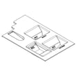 Dispenser for Maytag MHW8630HC1 - Part W11316373