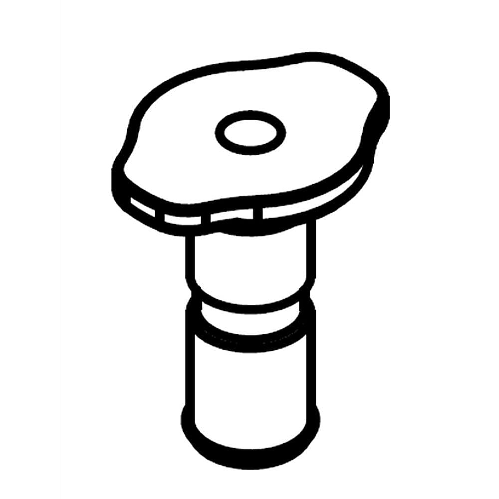 Photo of Part #w11316664, Pin | 4.50 x 2.25 x 0.01 from Repair Parts Direct