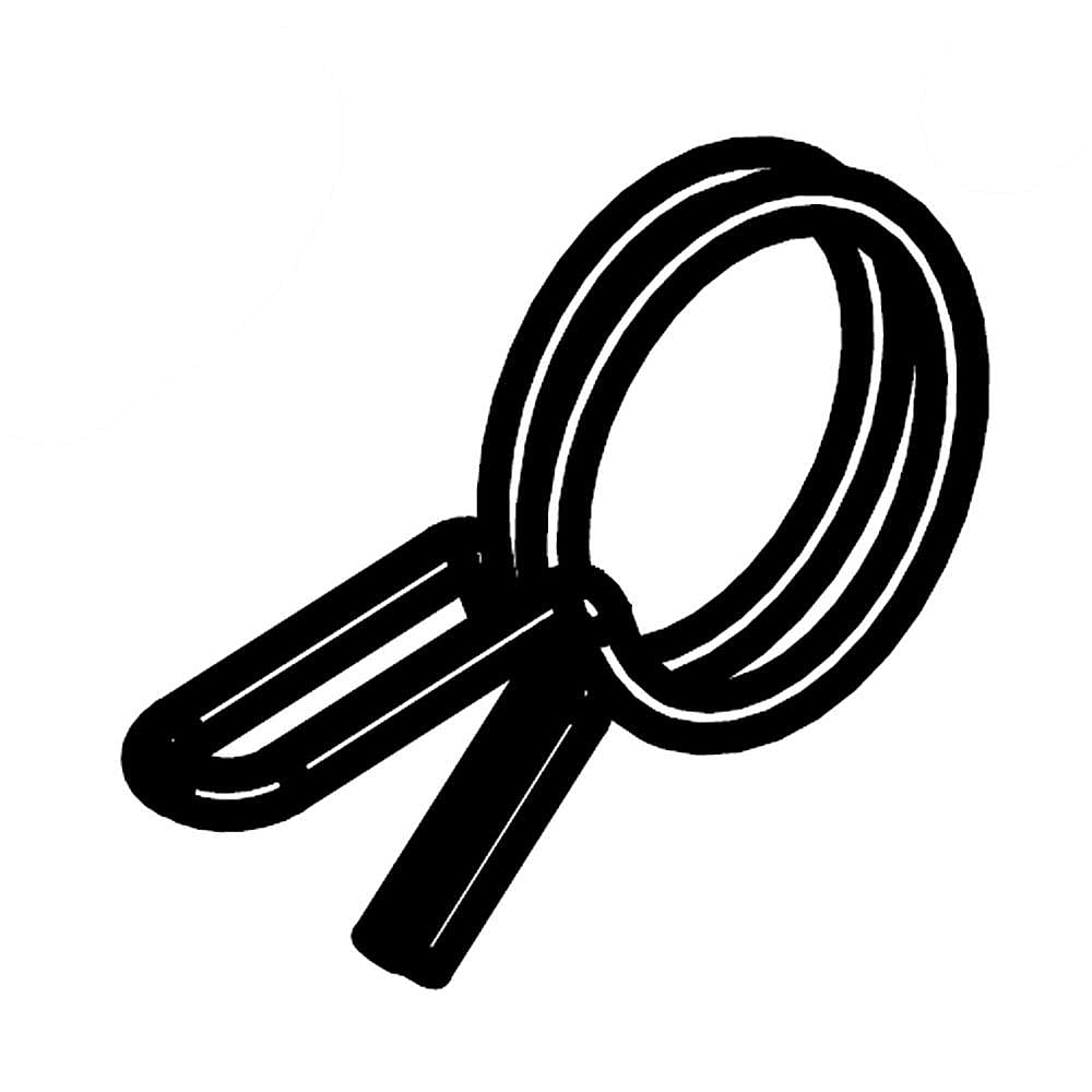 Photo of Part #w11316666, Clamp | 4.50 x 2.25 x 0.01 from Repair Parts Direct