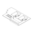 Washer Dispenser Drawer Insert for Whirlpool WFW560CHW2 - Part W11318757