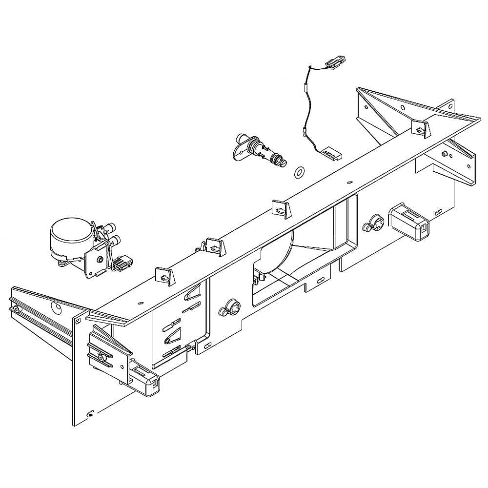 Part #w11321010, Dispenser / 6.10 x 6.75 x 34.50