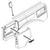 Whirlpool Washer Control Panel Assembly (chrome Shadow) W11327395