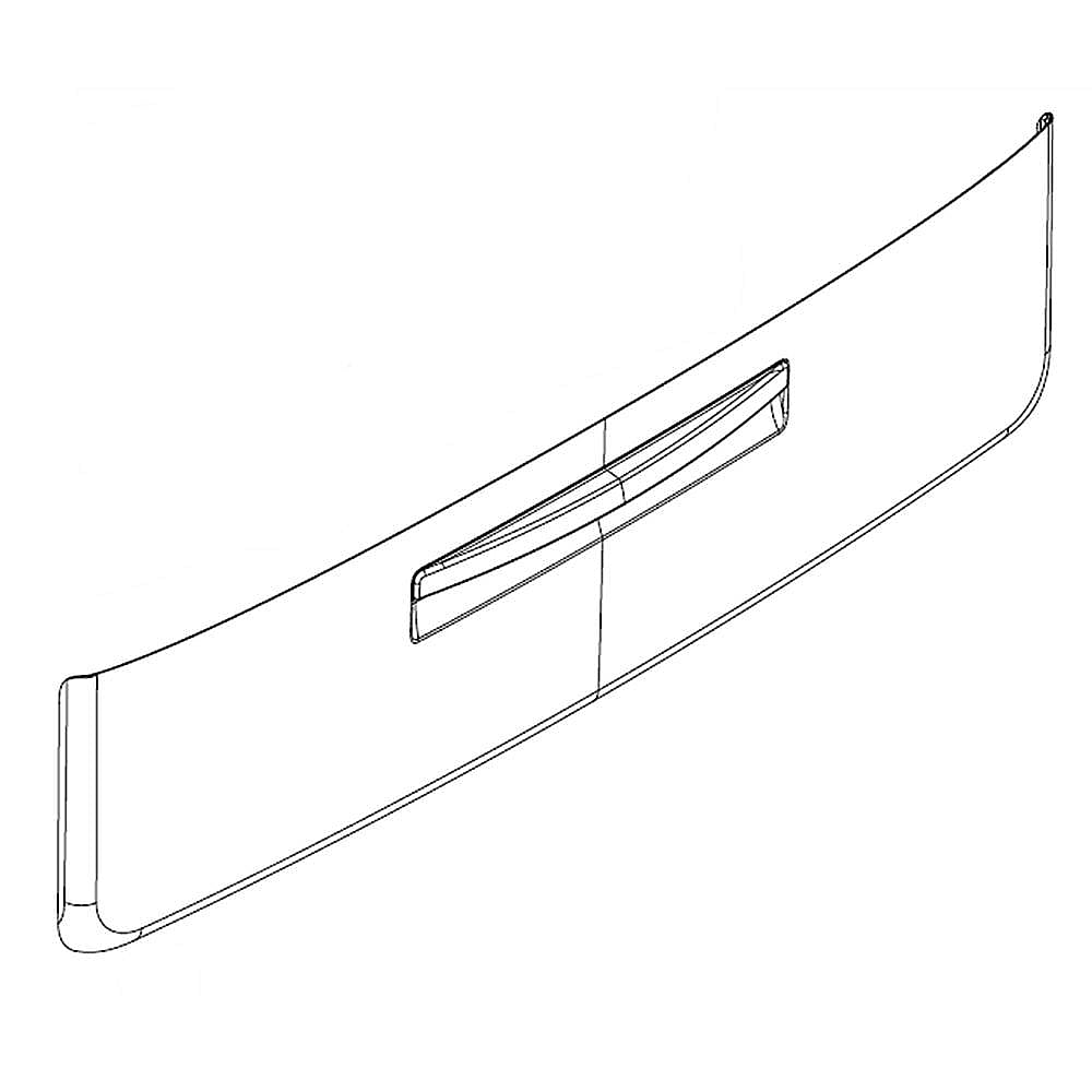 Photo of Part #w11328713, Plinth - Fas | 3.95 x 9.50 x 37.75 from Repair Parts Direct