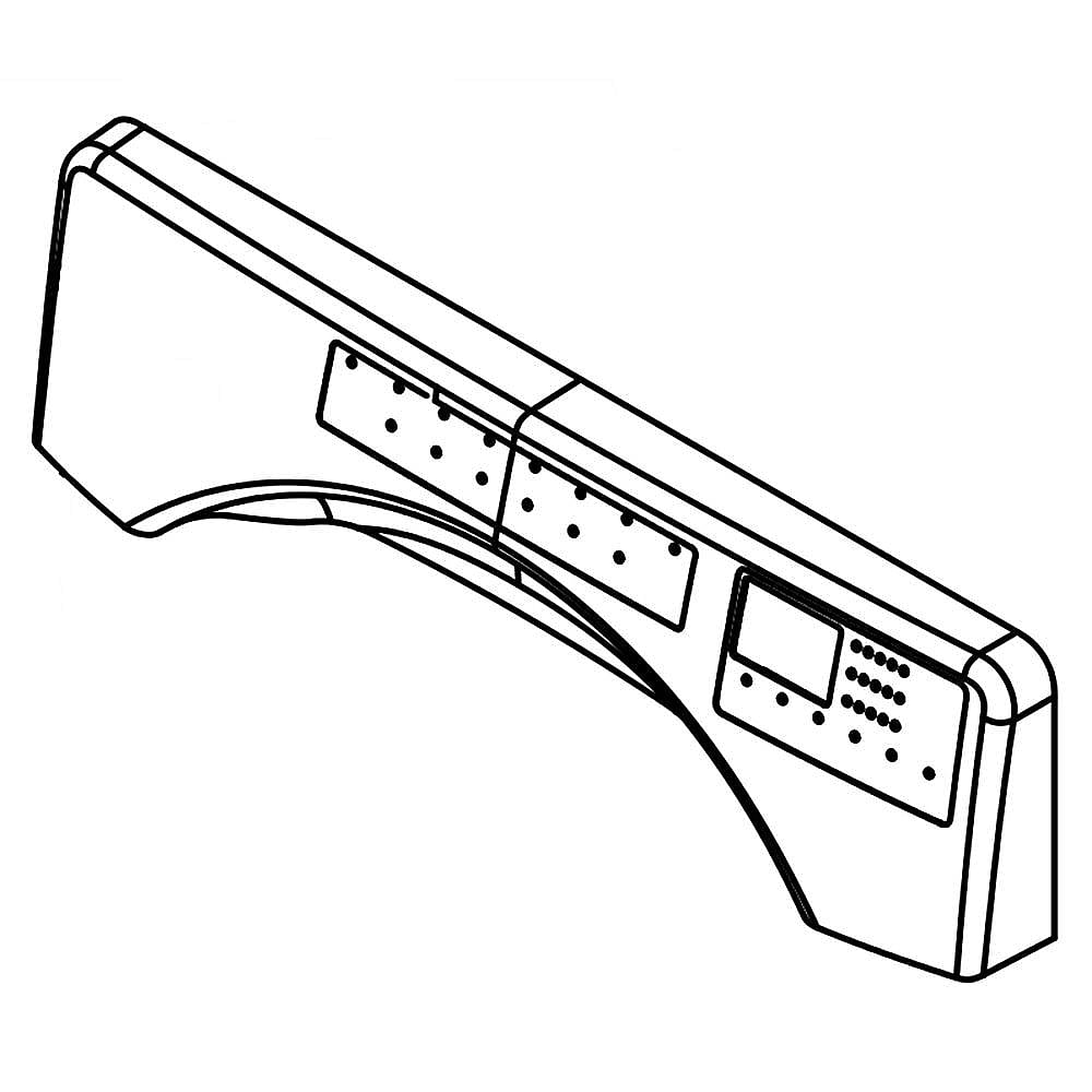 Part #w11331944, Dryer User Interface | 5.25 x 12.00 x 27.95