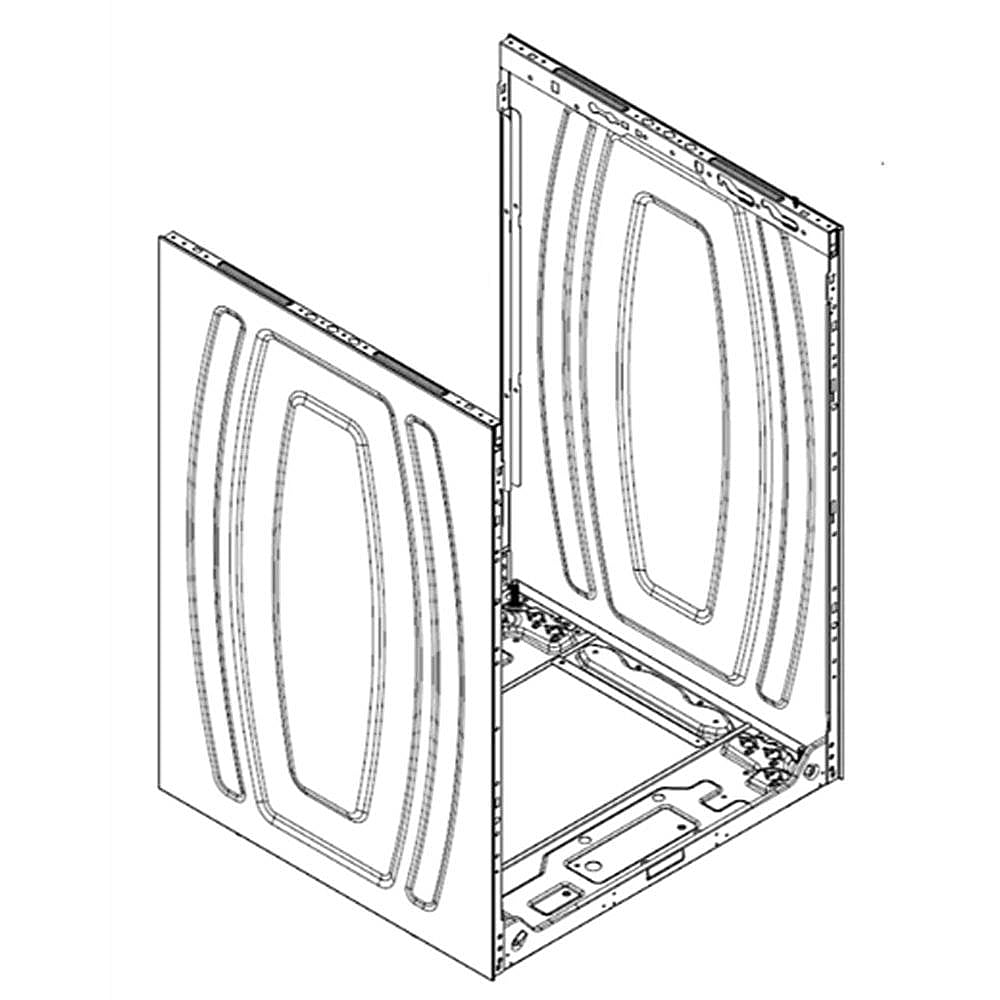 Part #w11353000, Cabinet (Black Shadow)